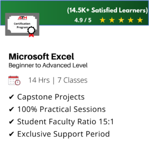 Advanced Excel Course