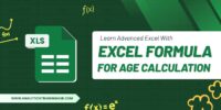 Age Formula in Excel: Easy Ways to Calculate Age - Analytics Traininh Hub